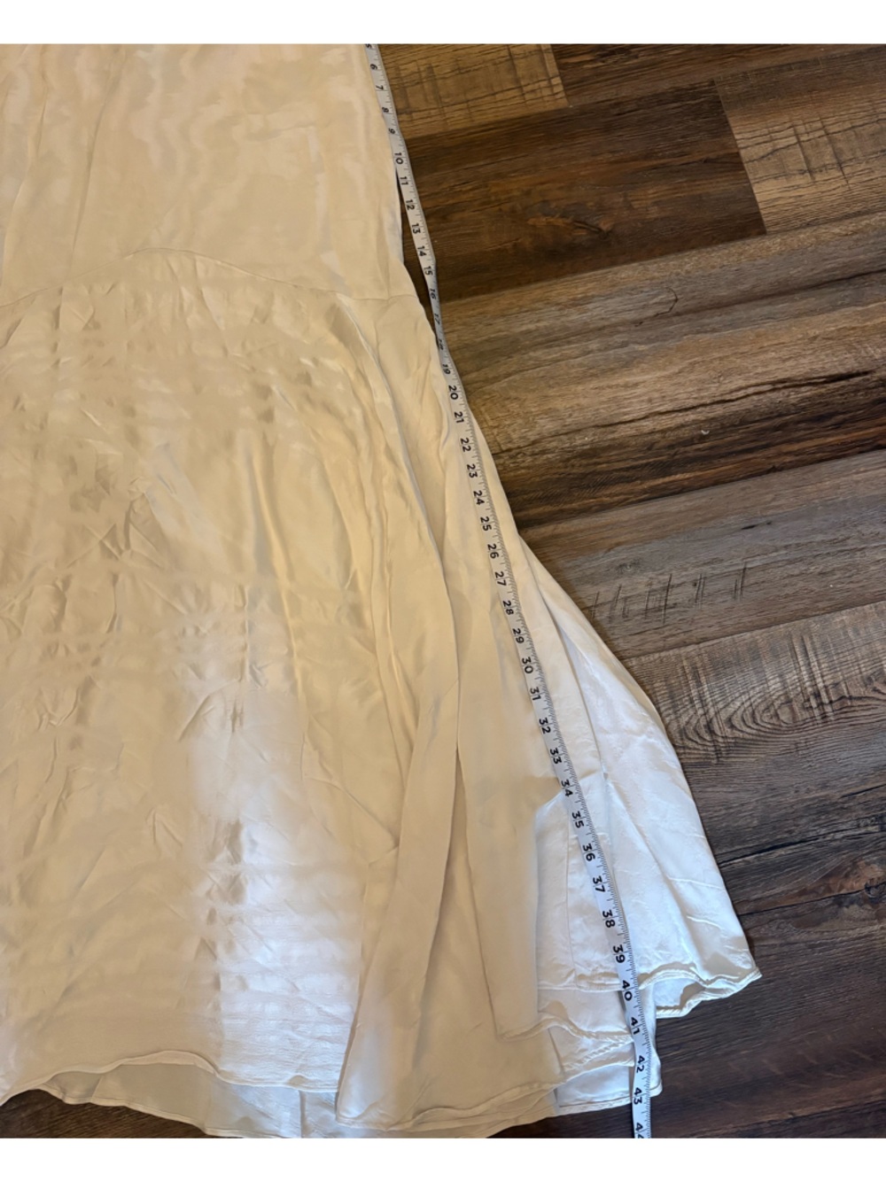 Silvia Tcherassi Ivory Maxi Mermaid Skirt - Picture 7 of 8
